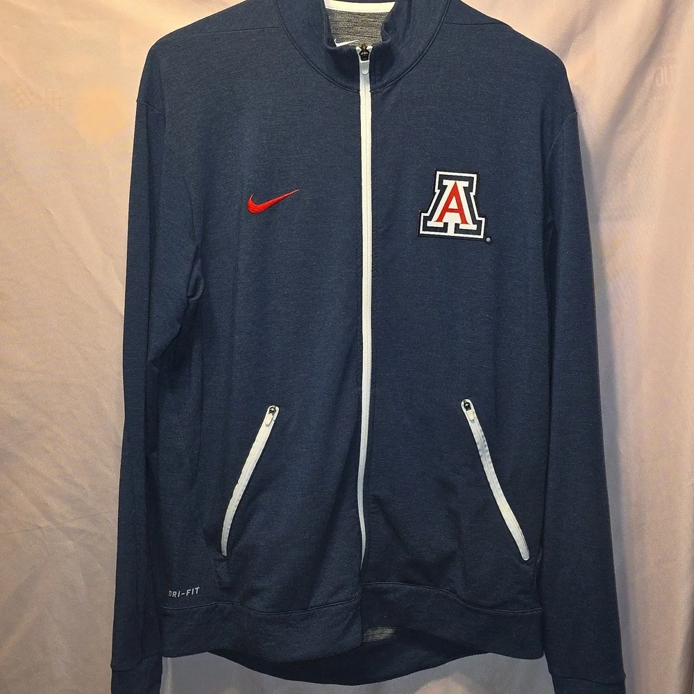 Nike Arizona Sideline Dri-FIT Zip Up Mens Large (Matt # 24)